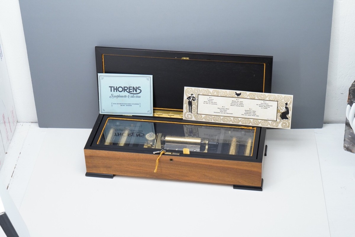 Thorens 50 Note Valve 20 Songs 5 Cylinder Interchangeable Music