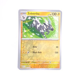Zebstrika 063/191 Pokemon SV08: Surging Sparks Common Reverse Holo NM