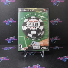 World Series of Poker PS2 PlayStation 2 + Reg Card Complete - 1 Year Warranty VG