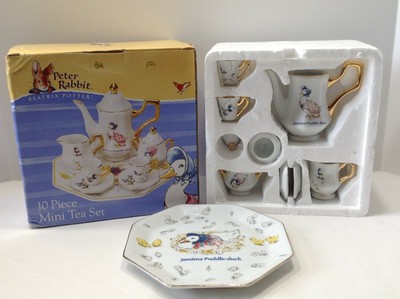 peter rabbit mini tea set