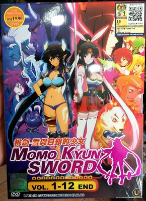 Momo Kyun Sword (VOL.1 - 12 End) ~ All Region ~ English Subtitle ~ Anime DVD