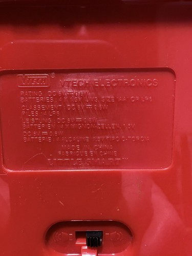 VINTAGE VTech Little Smart Touch Turn Book Letters Animals Educational WORKING - Picture 6 of 10