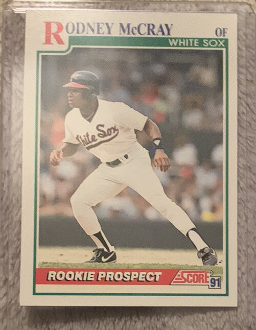1991 Score Baseball Card #763 Rodney McCray Rookie | eBay