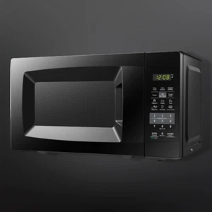 EM720CPL-PMB Micro-ondes de comptoir 0.7 Cu Ft avec son en marche/arrêt ECO Mode noir