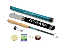 DRAGONtail Kaida zx320 Multi-Length Tenkara Pack Rod Rod With Furled Line Kit