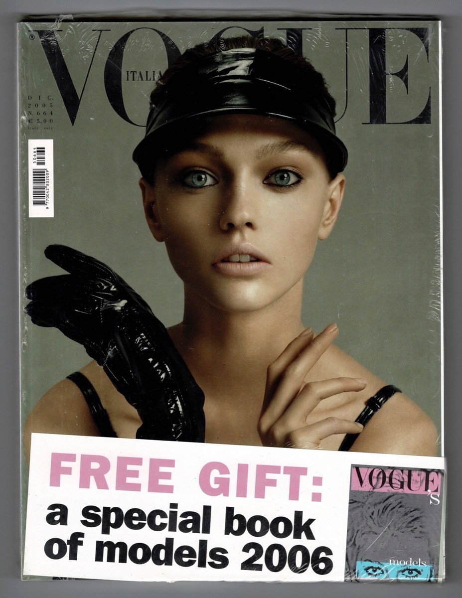 VOGUE ITALIA magazine 12/2005 STEVEN MEISEL sealed | eBay