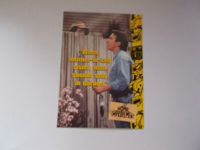 Skybox: Home Improvement ''WILSON'S ADVICE'' #67 Trading Card 1994