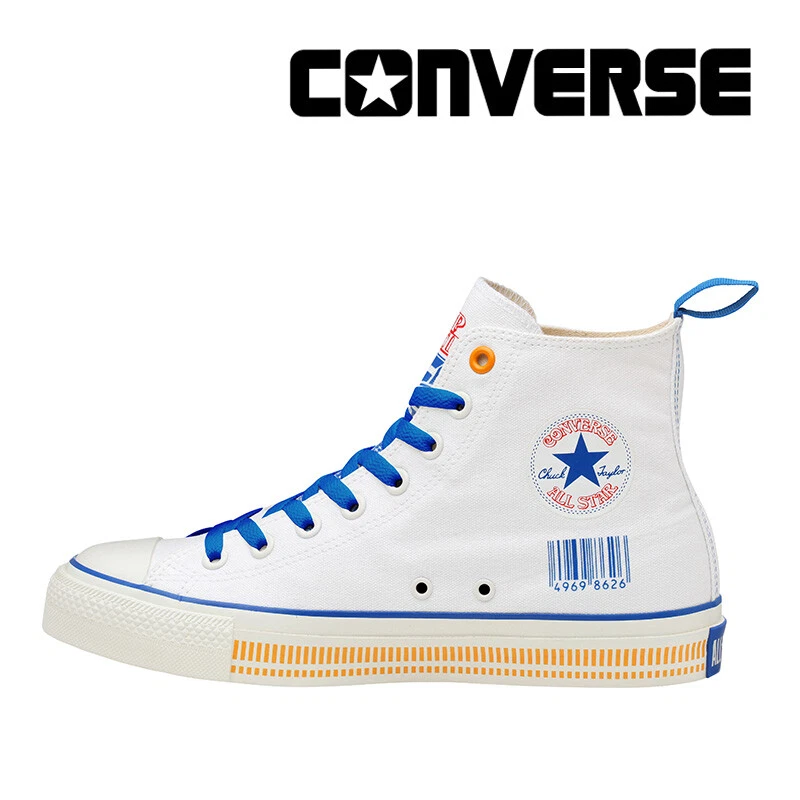 Converse All Star Hi Nissin SEAFOOD SEA FOOD CUPNOODLE 31308041 US3-US9.5 Blue