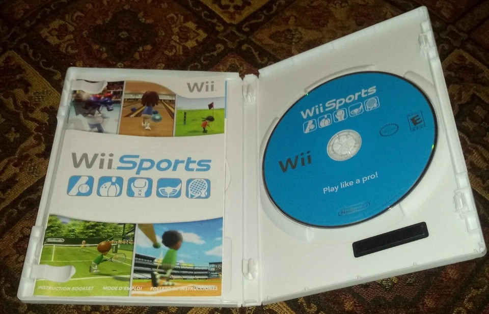 Wii Sports Video Game Nintendo Selects Complete -Baseball, Bowling, Tennis, Golf - Image 2 of 3