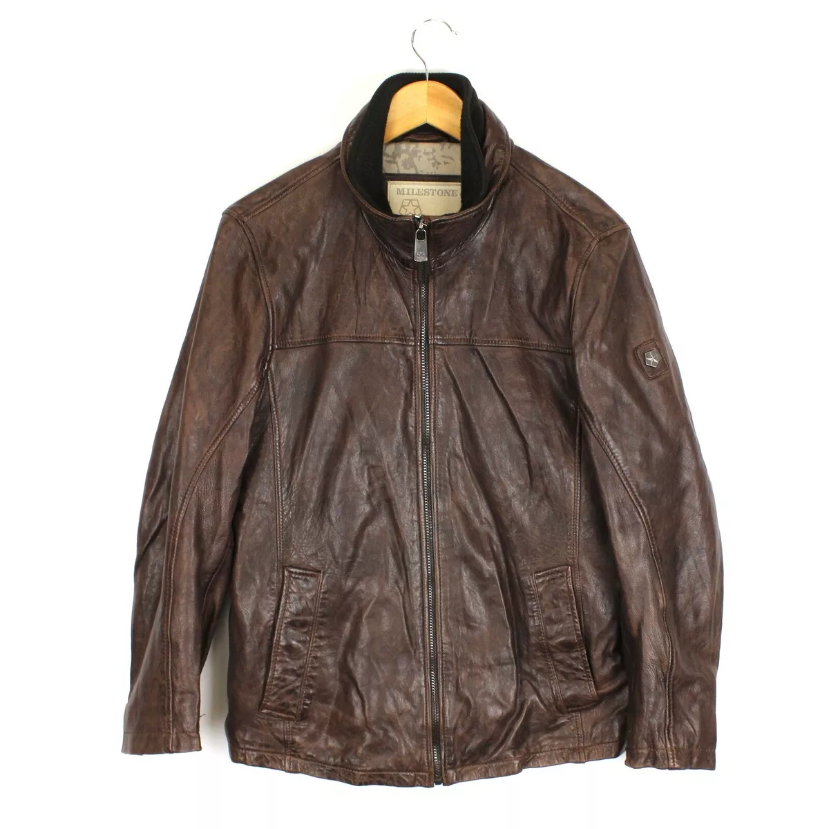 Milestone leather men's jackets sale