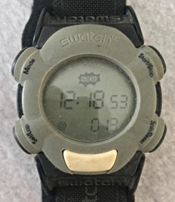 Swatch Webmaster Static SQB101 – 1998 Vintage Irony Tech