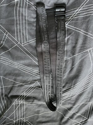OFF-WHITE Classic Industrial Belt (FW21) In Black New UK