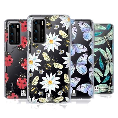 HEAD CASE DESIGNS WATERCOLOUR INSECTS SOFT GEL CASE FOR HUAWEI PHONES 4
