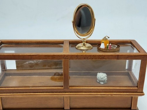 Doll House Accessories Perfume and jewelry tray with mirror - Picture 2 of 2