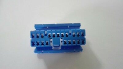 282369-3 Amp Connector 20 Way 070 Multilock Stecker Hsg Blau Pack Of 87 Pcs