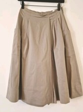 Zara Pareo Skirt Wrap Pants Womens Sand  Wide Leg Size XS. @