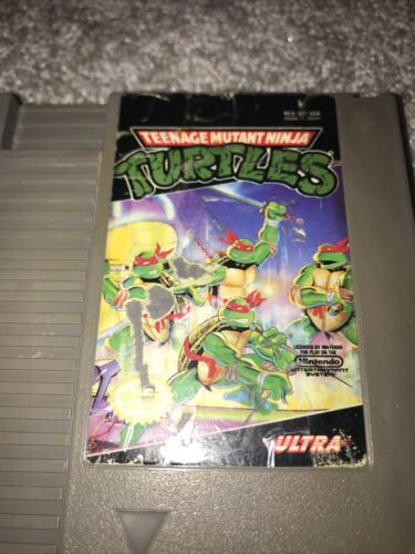 Teenage Mutant Ninja Turtles (Nintendo NES, 1989) solo gioco funzionante - Foto 2 di 8