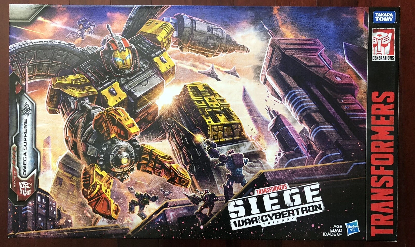 Transformers E4287 Toys Generations War Cybertron Titan WFC S29 Omega Supreme A...