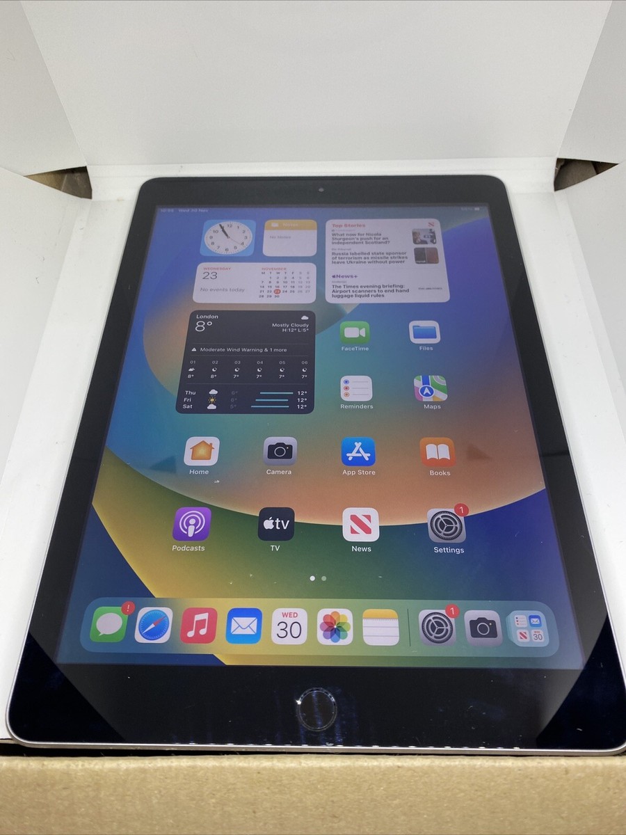 Apple iPad 5th Gen. 128GB, Wi-Fi, 9.7in - Space Grey 190198239464