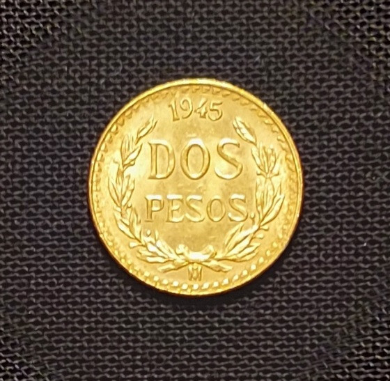 1945 2 PESO GOLD COIN EBay 1945 2 PESO GOLD COIN EBay