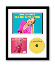 Meghan Trainor Autograph Signed 11x14 Custom Framed CD Photo Made You Look ACOA Meghan Trainor Autograph Signed 11x14 Custom Framed CD Photo Made You Look ACOA