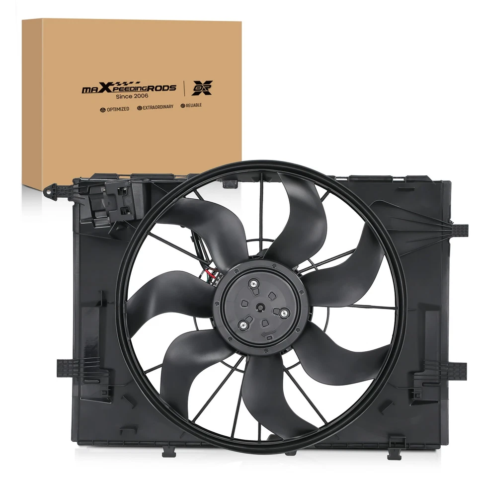 Cooling Fan for Mercedes-Benz C180/C200/C250/C300 2014-17 0999061800 0999061100 - Изображение 4 из 4