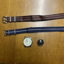 MDC - Glow in The Dark Watch for Men, 12/24 Hour Military Time Watch + Bands