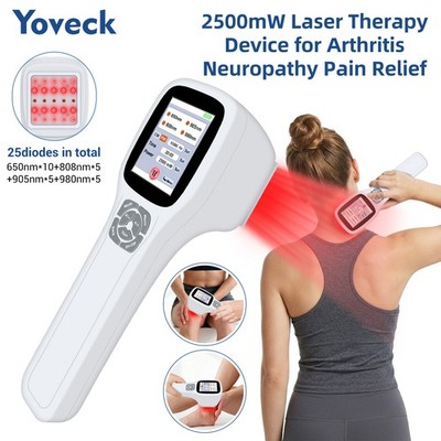 Veterinary Cold Laser Therapy Device 2.5W 650 808 905 980nm Dogs Cats Horses