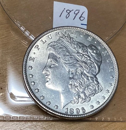 1896 MSD Morgan Silver Dollar Uncertified MS