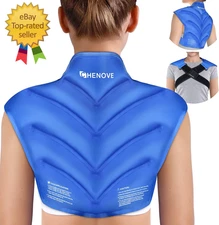 Ice Pack for Shoulders Upper Back with Strap Neck and Shoulder Ice Pack Wrap Rot