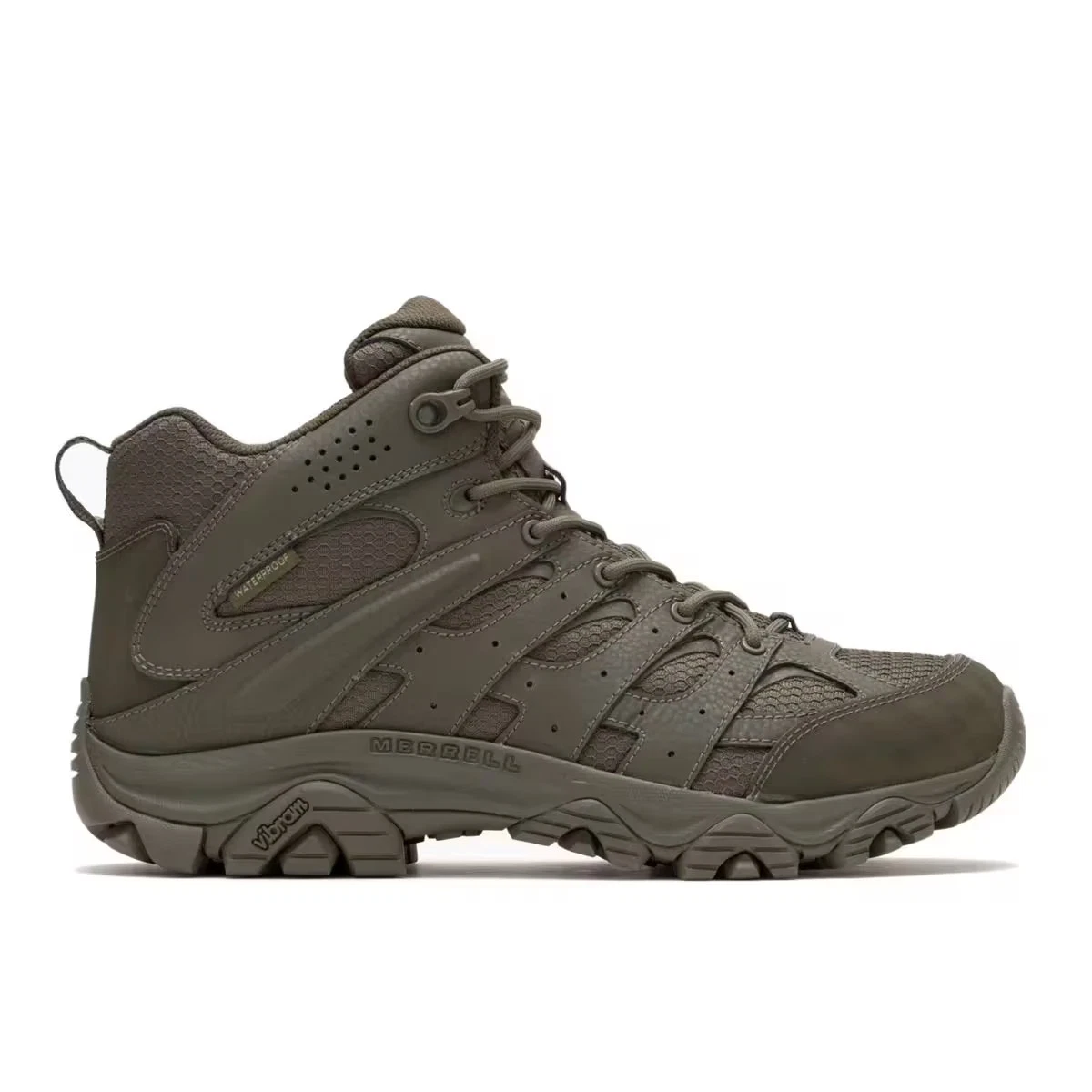 Merrell White Pine Mid Ventilator Hiking Boots J09561 DRY Waterproof Olive 11.5 Merrell Green Boots for Men for Sale | Shop New & Used Men main image 2