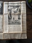 PETE ROSE No 14 CINCINNATI ENQUIRER 4,192 Hits September 12, 1985 Newspaper REDS — photo 7
