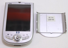 HP iPAQ H1910 Silver Handheld LED Display Touchscreen Windows Pocket PC UNTESTED