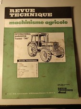 REVUE TECHNIQUE TRACTEUR INTERNATIONAL HARVESTER IH 744 554 644 844 MOTEUR D 239