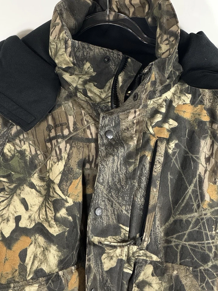Chaqueta de Caza Mossy Oak Break-Up Camuflada Para Hombre Grande Aislante Aislante De Colección Foto 2 de 4