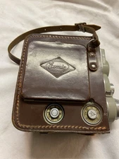 Eumig C3 Movie Camera With Damaged Leather Case