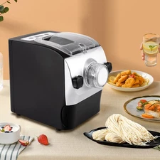 Electric Noodle Machine Dumpling Skin Pasta Press Maker Household Led Display