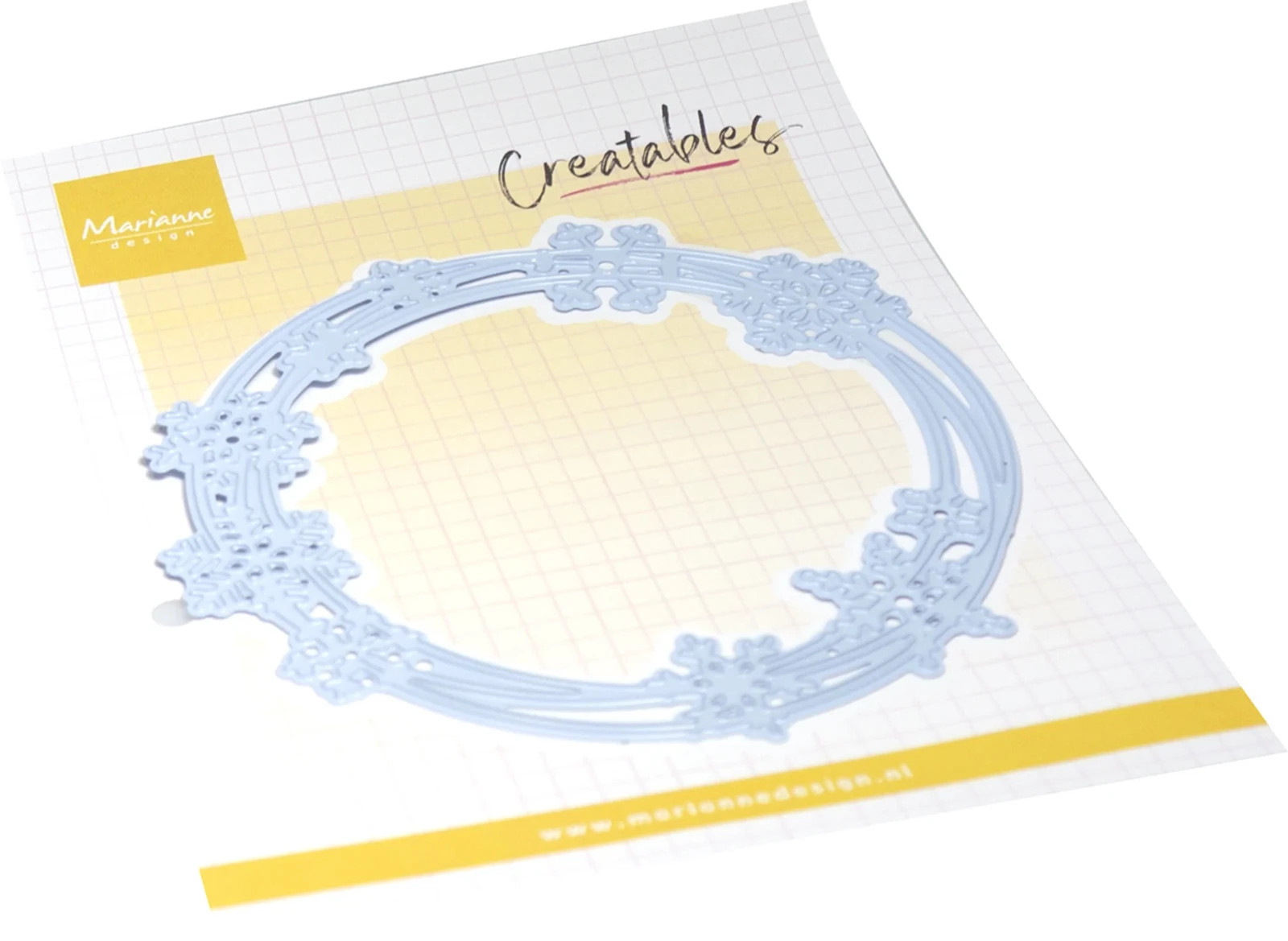 Marianne Designs Metal Cutting Die Creatables Ice Crystals Square  LRO928