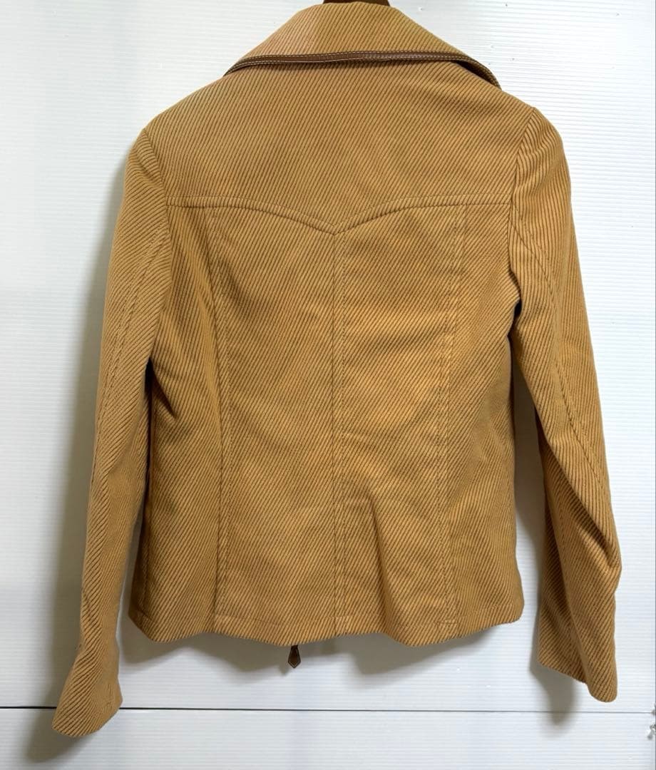 Burberry London Stand-up Collar Jacket Beige Cotton Nova Check Size 38 Women thumbnail 2