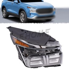 Right Passenger Side LED Projector Headlight For Hyundai Santa Fe 2021-2023