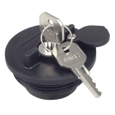 Perko Fuel System Locking Cap f/ 1-1/2'' Non-Vented Fills (1324DP0BLK)