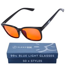 Blue Light Blocking  Light Sensitivity Glasses with 14 Lens Types  Helps Sleep