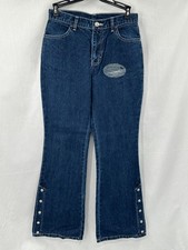 Jordache Juniors Size 14 Jeans Button Leg Bottoms New With Tags