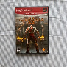 God of War II PS2 greatest hits 2-disc set with manual untested