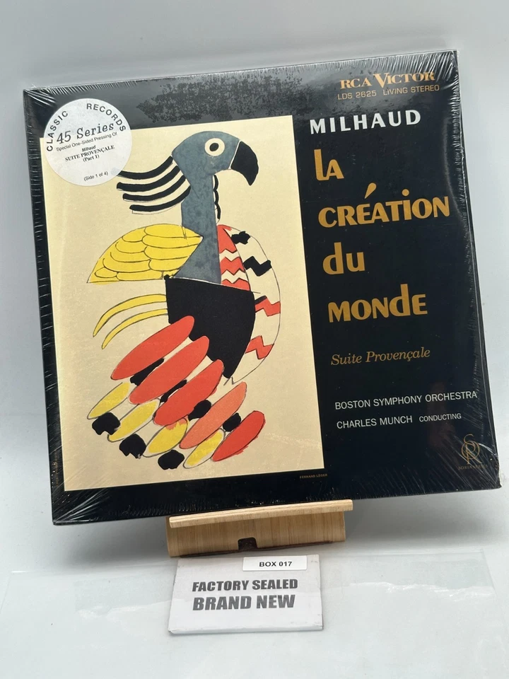 Rare 4xLP 45RPM RCA Living Stereo La Creation Du Monde, Suite Provençale - Image 4 of 4