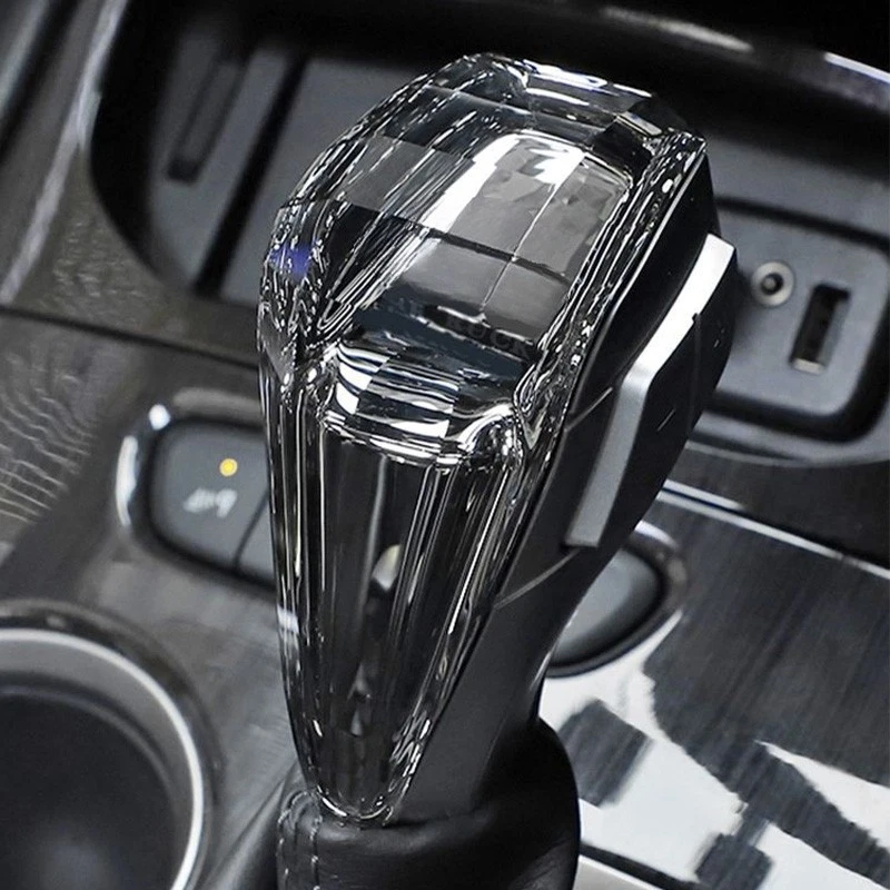 Cubierta de perilla de cambio de marchas automática de cristal para Chevrolet Malibu Equinox Trailblazer Foto 4 de 4