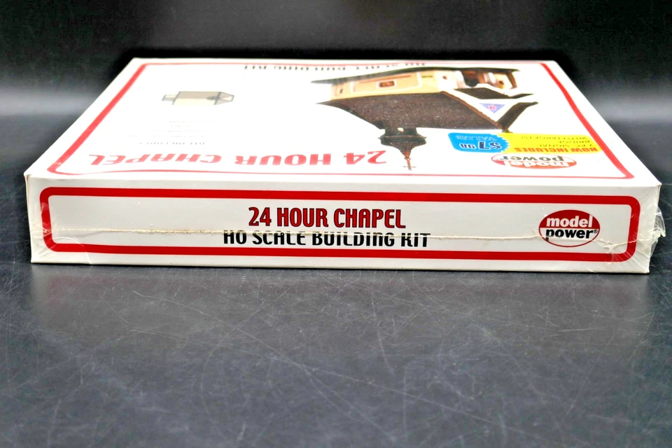HO Model Power #298 24 Hour Chapel Building Kit - New & Sealed - Image 4 of 4