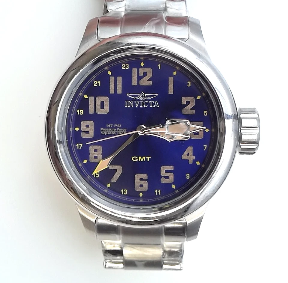INVICTA PRE-OWNED RUSSIAN DIVER WATCH 20227 53.5MM 515.24 QUARTZ 3 YEAR WARRANTY - image 2 of 4