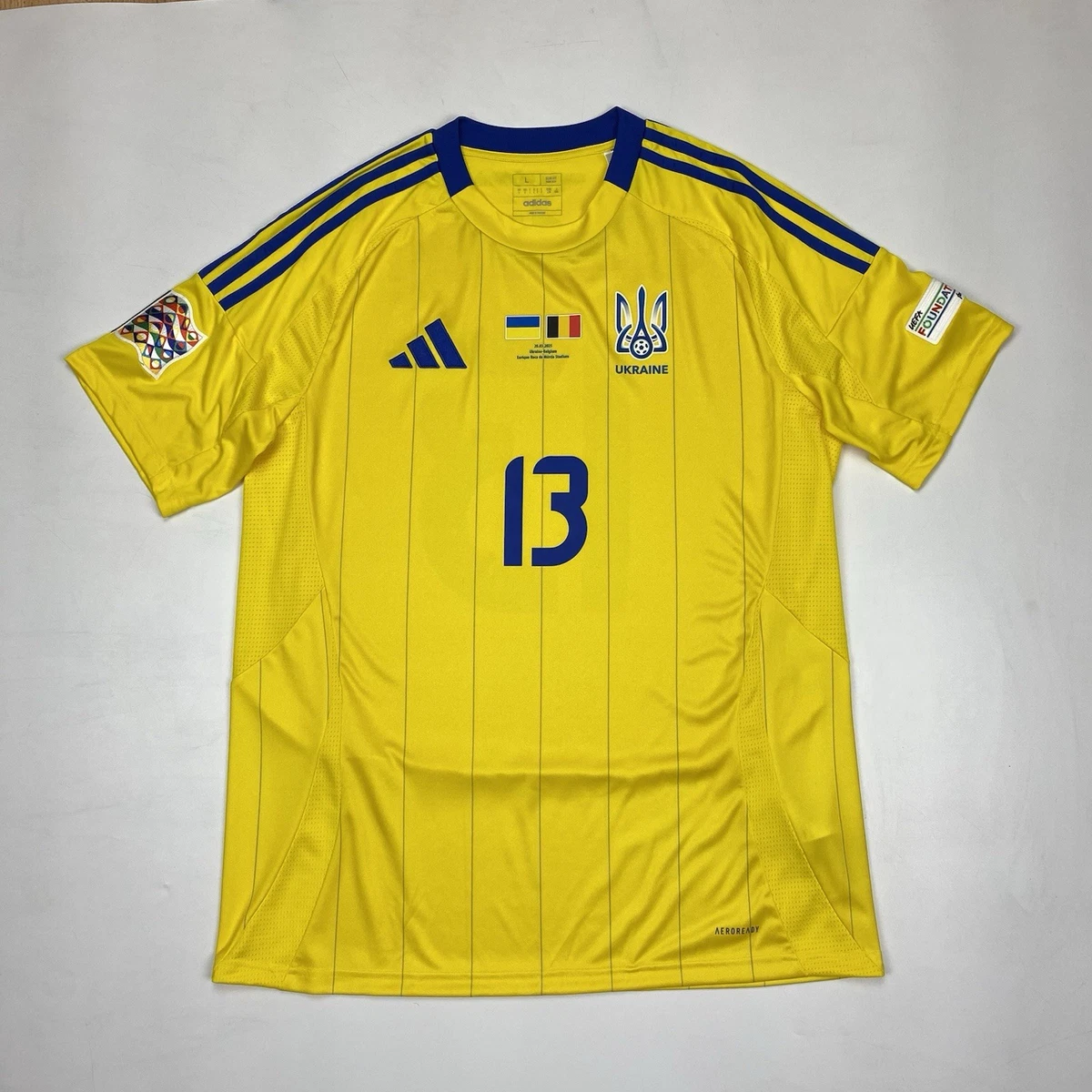 Les maillots de l'Ukraine pour l'Euro 2020 présentés par Joma