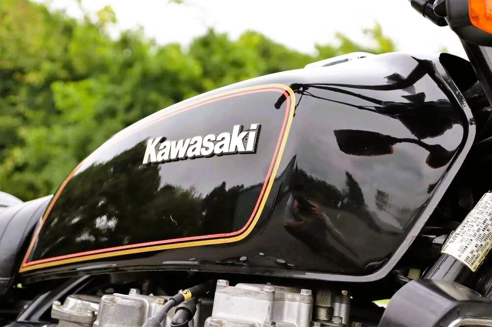 Kawasaki KZ1300-A4 Z1300 1982 - Juego completo de calcomanías a rayas Foto 3 de 4